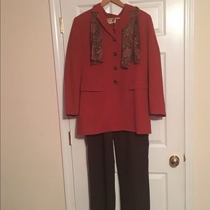 Pant suit, size 12.